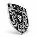 Porsche Black & White Hood Emblem