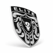 Porsche Black & White Hood Emblem