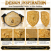 Elite Gold Porsche Hood Emblem with Brahma Bull Logo & Crumrine Designs