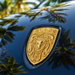 Porsche Gold Hood Emblem