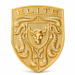 Porsche Gold Hood Emblem