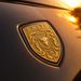Porsche Gold Hood Emblem