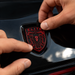 Porsche Guards Red Hood Emblem
