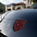 Porsche Guards Red Hood Emblem