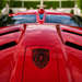 Porsche Guards Red Hood Emblem