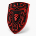 Porsche Guards Red Hood Emblem