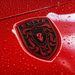 Porsche Guards Red Hood Emblem