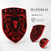 Porsche Guards Red Hood Emblem