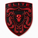Porsche Guards Red Hood Emblem