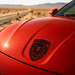 Porsche Guards Red Hood Emblem