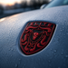 Porsche Guards Red Hood Emblem