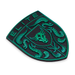 Porsche Irish Green Hood Emblem with Brahma Bull center logo