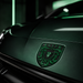 Porsche Irish Green Hood Emblem