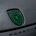 Porsche Irish Green Hood Emblem