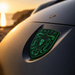 Porsche Irish Green Hood Emblem