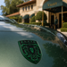 Porsche Irish Green Hood Emblem