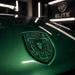 Porsche Irish Green Hood Emblem