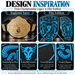 Elite Mexico Blue Porsche Emblem with Brahma Bull Logo with Crumrine Designs