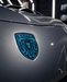 Porsche Mexico Blue Hood Emblem