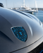 Porsche Mexico Blue Hood Emblem