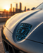 Porsche Mexico Blue Hood Emblem