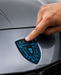 Porsche Mexico Blue Hood Emblem