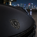 Porsche Silver & Black Hood Emblem