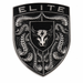 Porsche Silver & Black Hood Emblem