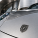 Porsche Silver Hood Emblem