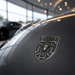 Porsche Silver Hood Emblem