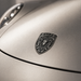 Porsche Silver Hood Emblem
