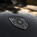 Porsche Silver Hood Emblem