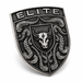 Porsche Silver Hood Emblem