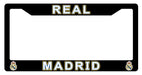 Real Madrid Black License Plate Frame Cover by EliteAuto3K