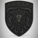 Porsche Black Hood Emblem