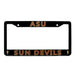 Arizona State Sun Devils Black License Plate Frame Cover