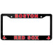 Boston Red Sox License Plate Frame Cover