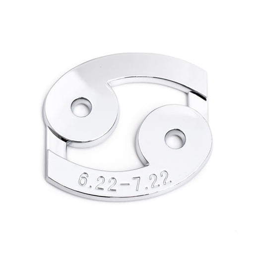 Cancer 3D Chrome Zodiac Auto Emblem & Decal
