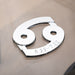 Cancer 3D Chrome Zodiac Auto Emblem & Decal