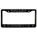 Dallas Cowboys Black License Plate Frame Cover