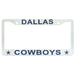 Dallas Cowboys License Plate Frame Cover - Eliteauto3K