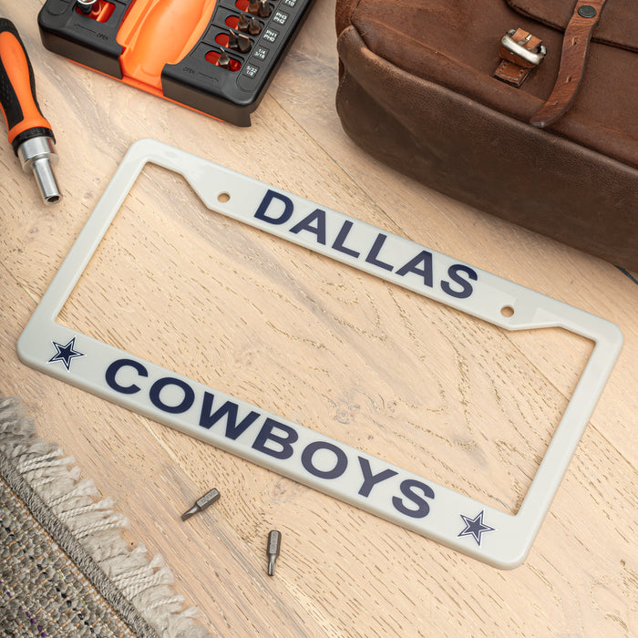 Dallas Cowboys License Plate Frame Cover - Eliteauto3K