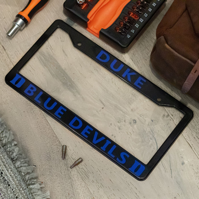 Duke Blue Devils License Plate Frame Cover