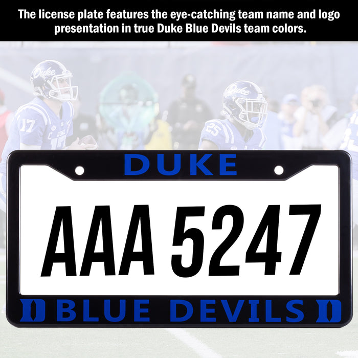 Duke Blue Devils License Plate Frame Cover | ads