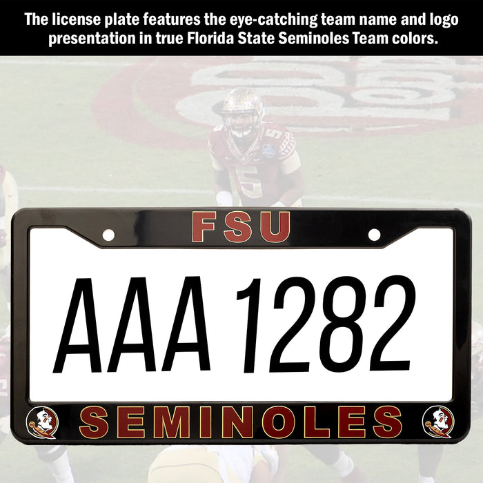 Florida State Seminoles License Plate Frame Cover