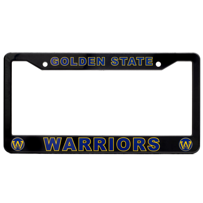 Golden State Warriors License Plate Frame Cover