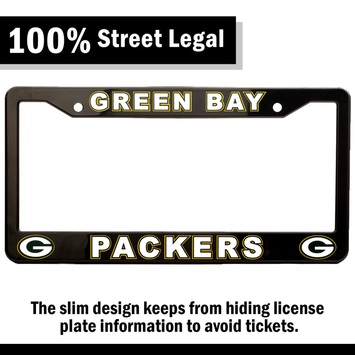 Green Bay Packers License Plate Frame Cover