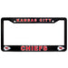 Kansas City Chiefs License Plate Frame Cover