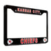 Kansas City Chiefs License Plate Frame Cover