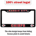 Kansas City Chiefs License Plate Frame Cover